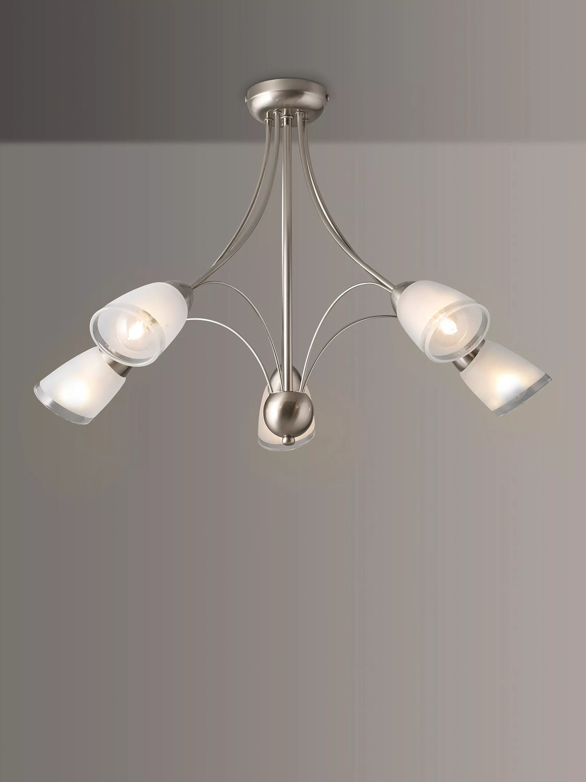 John Lewis ceiling light 5-arm antique finish (British brand)