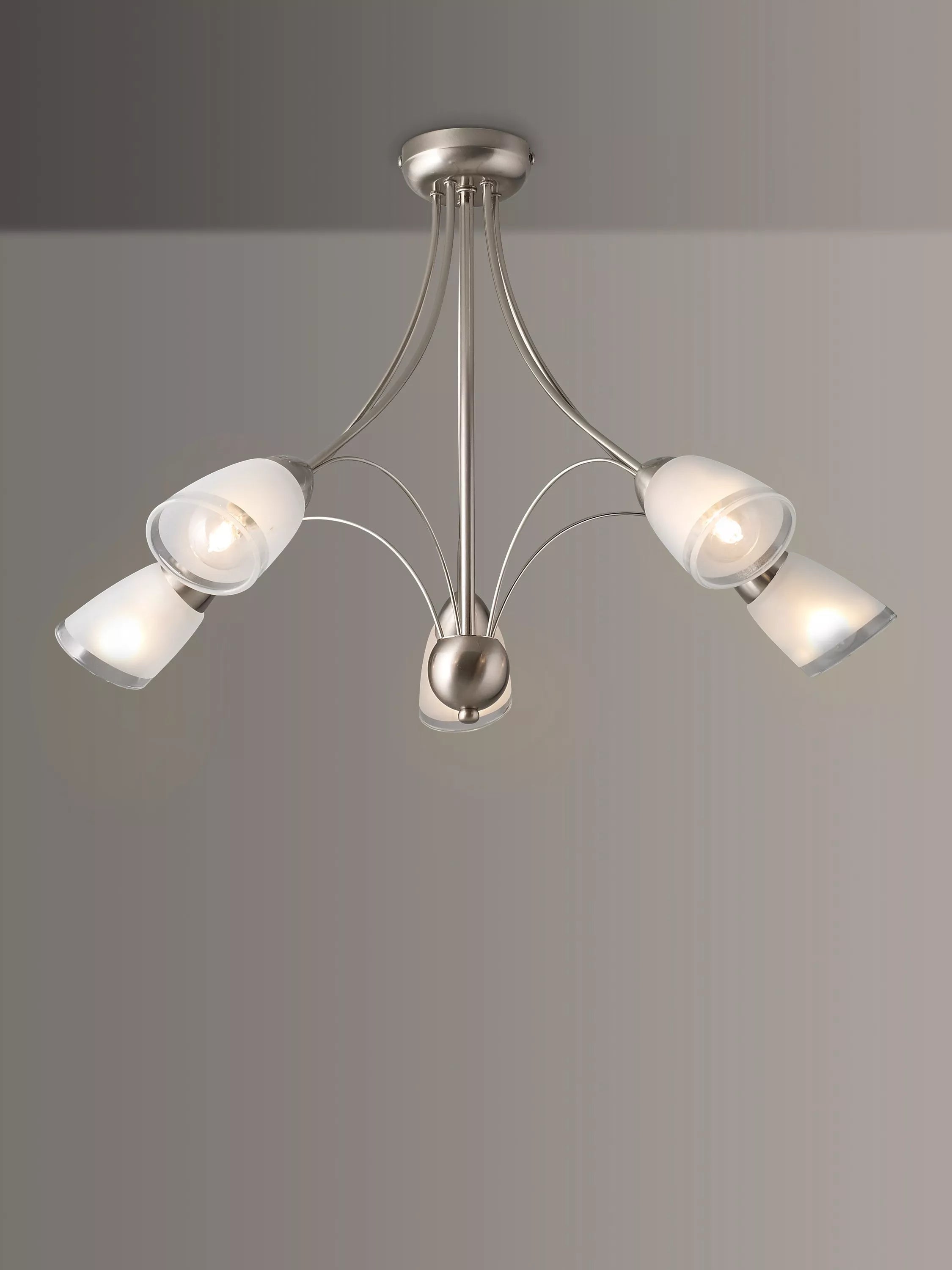 John Lewis ceiling light 5-arm antique finish (British brand)