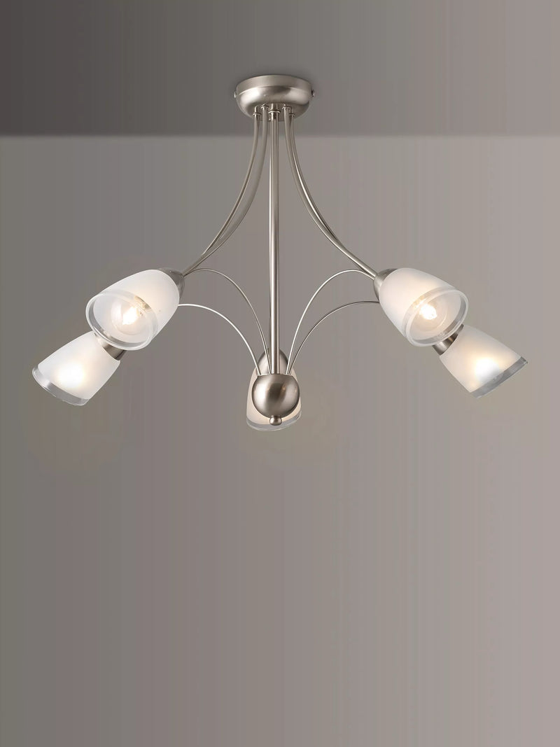 John Lewis ceiling light 5-arm antique finish (British brand)