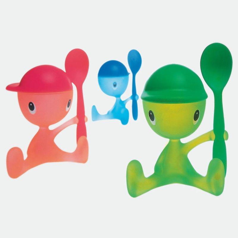 Alessi Cico egg cup and spoon set - British product