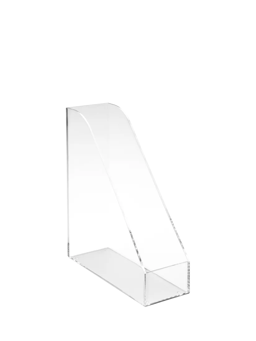 Osco clear magazine holder extra large - British product