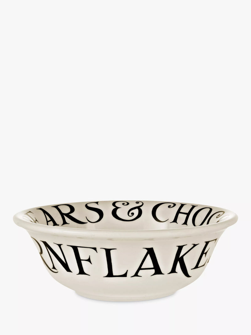Emma Bridgewater Black Toast cereal bowl 16.5cm, UK version