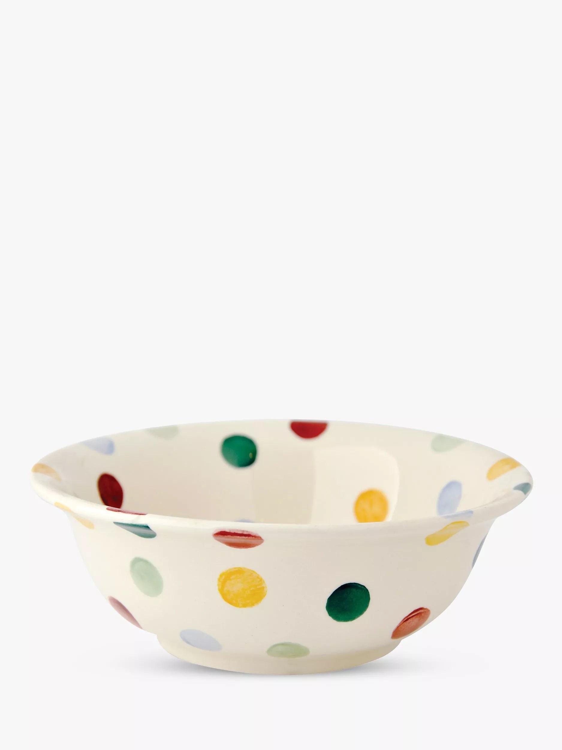 Emma Bridgewater polka dot cereal bowl 16.5cm (British brand)