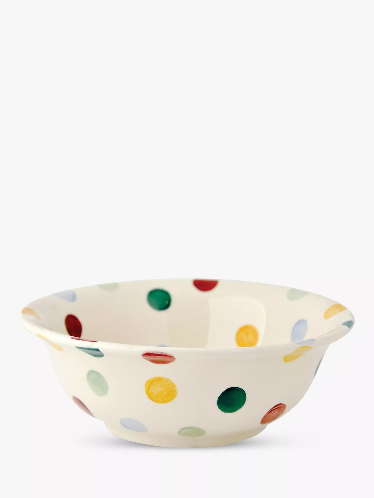 Emma Bridgewater polka dot cereal bowl 16.5cm (British brand)