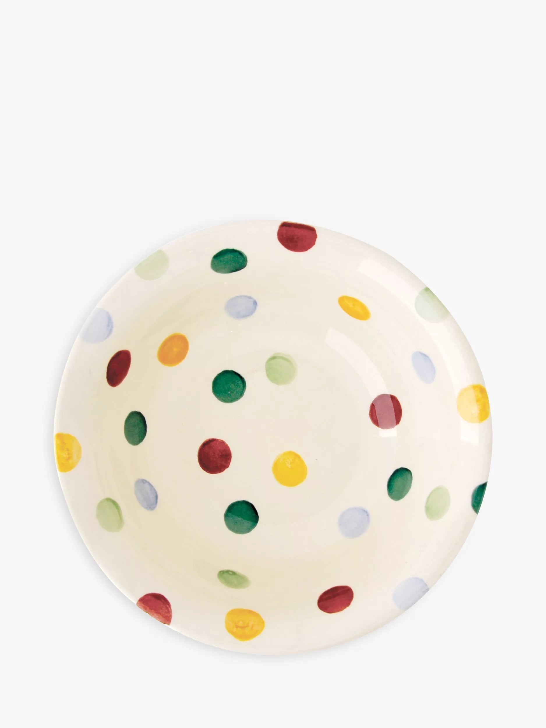 Emma Bridgewater polka dot cereal bowl 16.5cm (British brand)