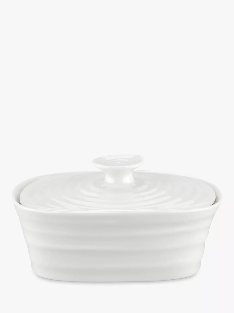 Sophie Conran for Portmeirion Butter Dish, White