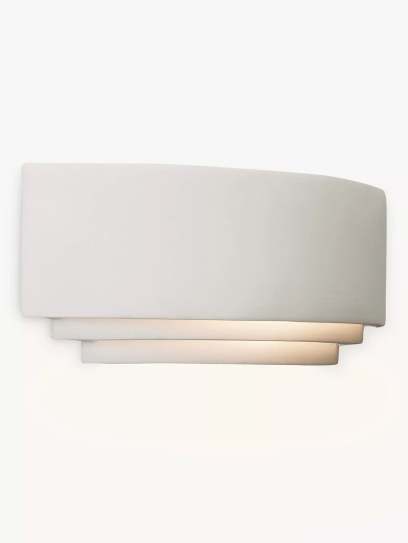 Astro Amalfi ceramic wall light H13cm W32cm (British brand)
