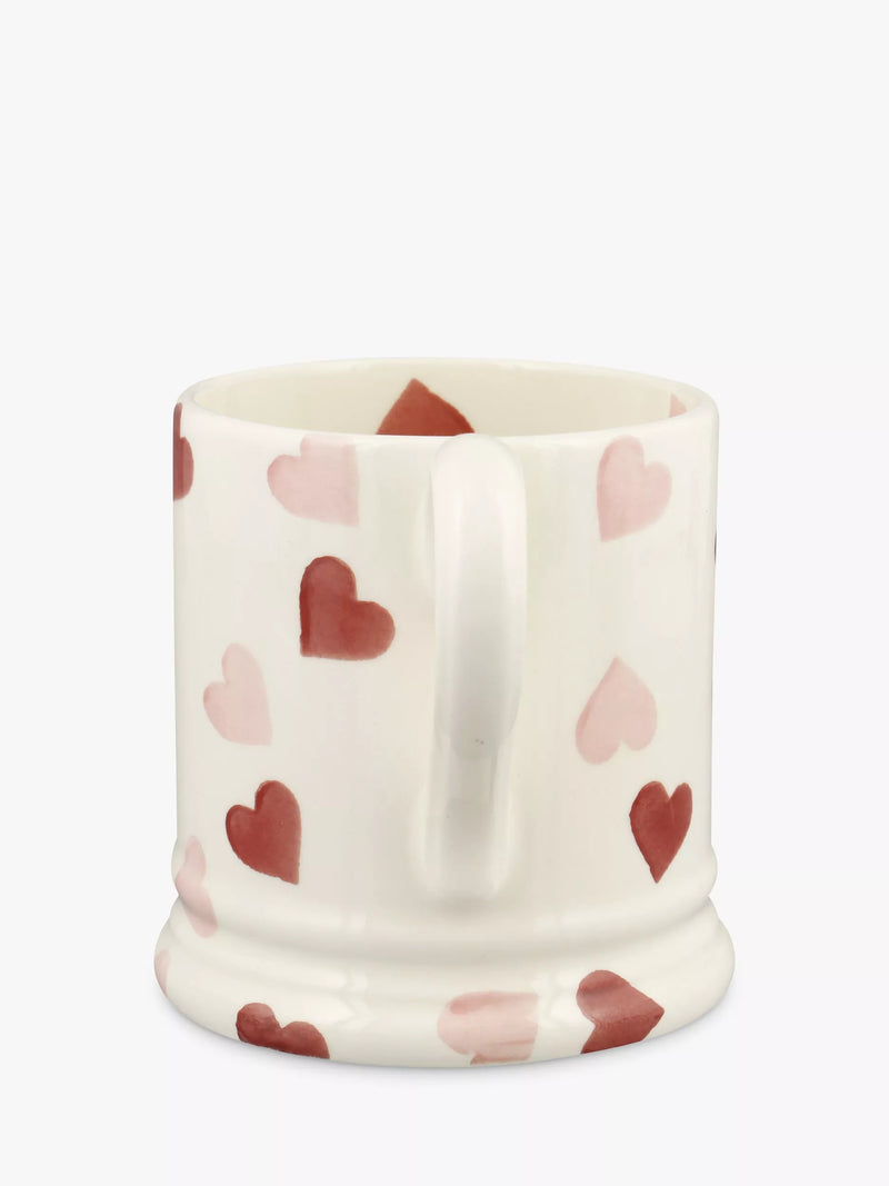 Emma Bridgewater Pink Hearts mug 300ml - British product