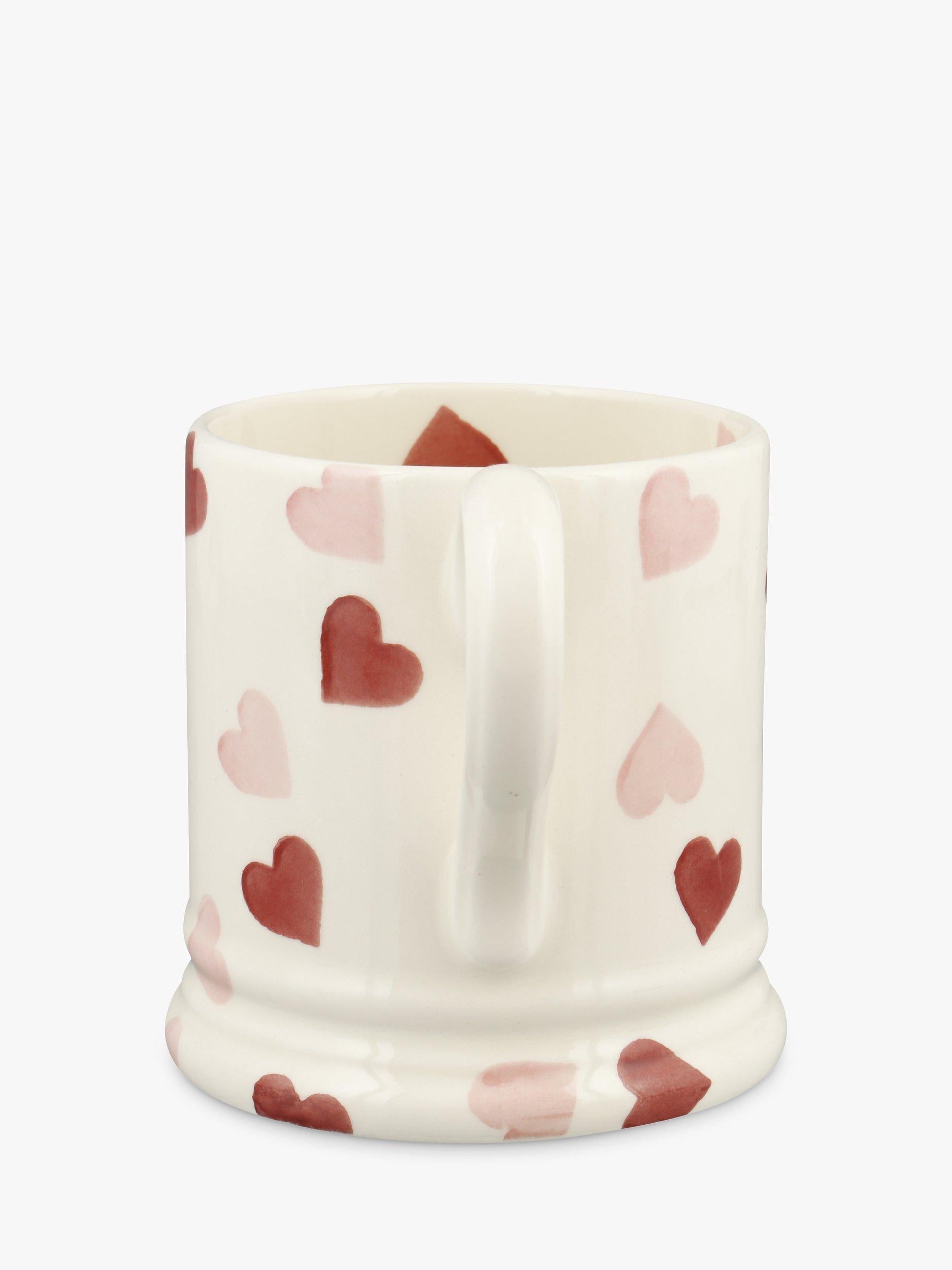 Emma Bridgewater Pink Hearts mug 300ml - British product