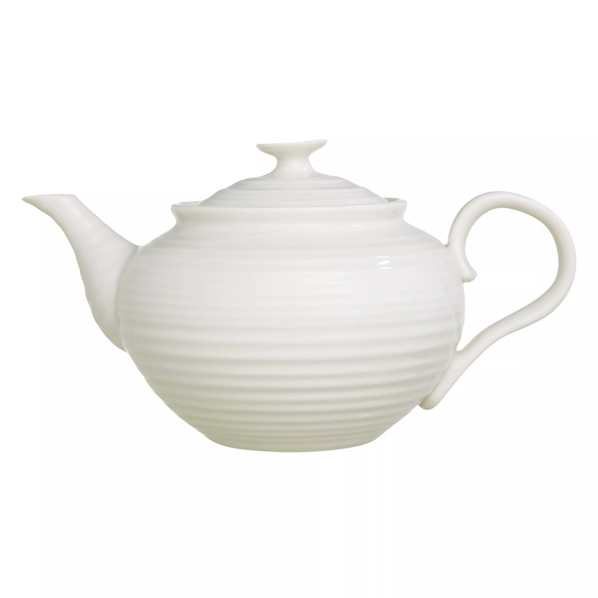 Sophie Conran for Portmeirion white porcelain teapot 1.13L - British product