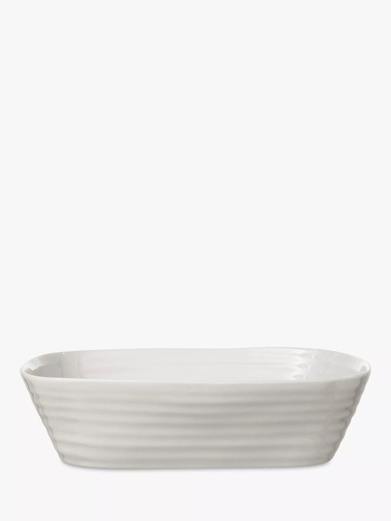 Sophie Conran for Portmeirion white rectangular oven dish 29.5cm, imported from the UK