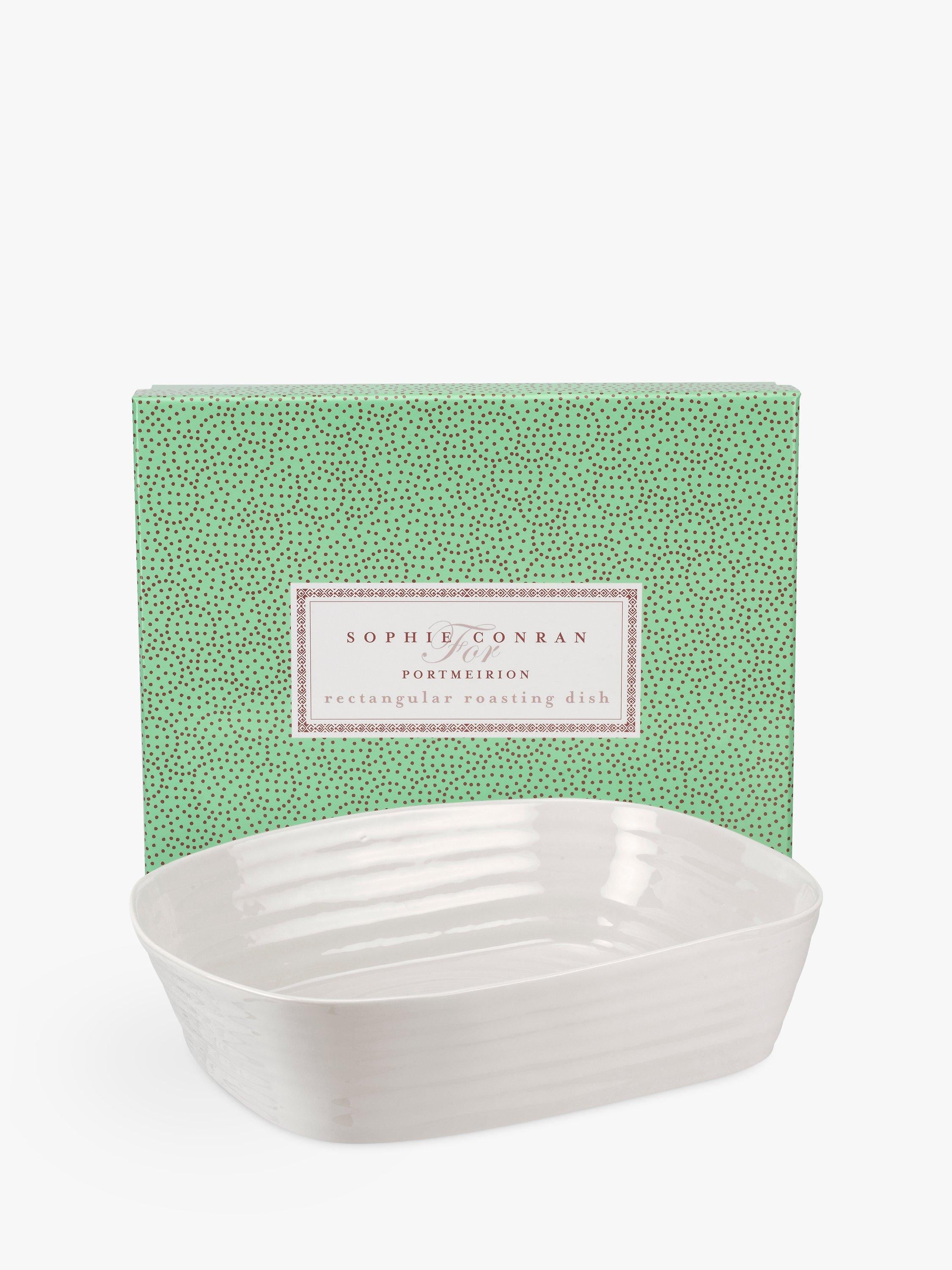 Sophie Conran for Portmeirion white rectangular oven dish 29.5cm, imported from the UK