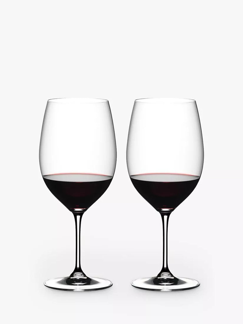 RIEDEL Vinum Bordeaux red wine glasses set of 2, UK version