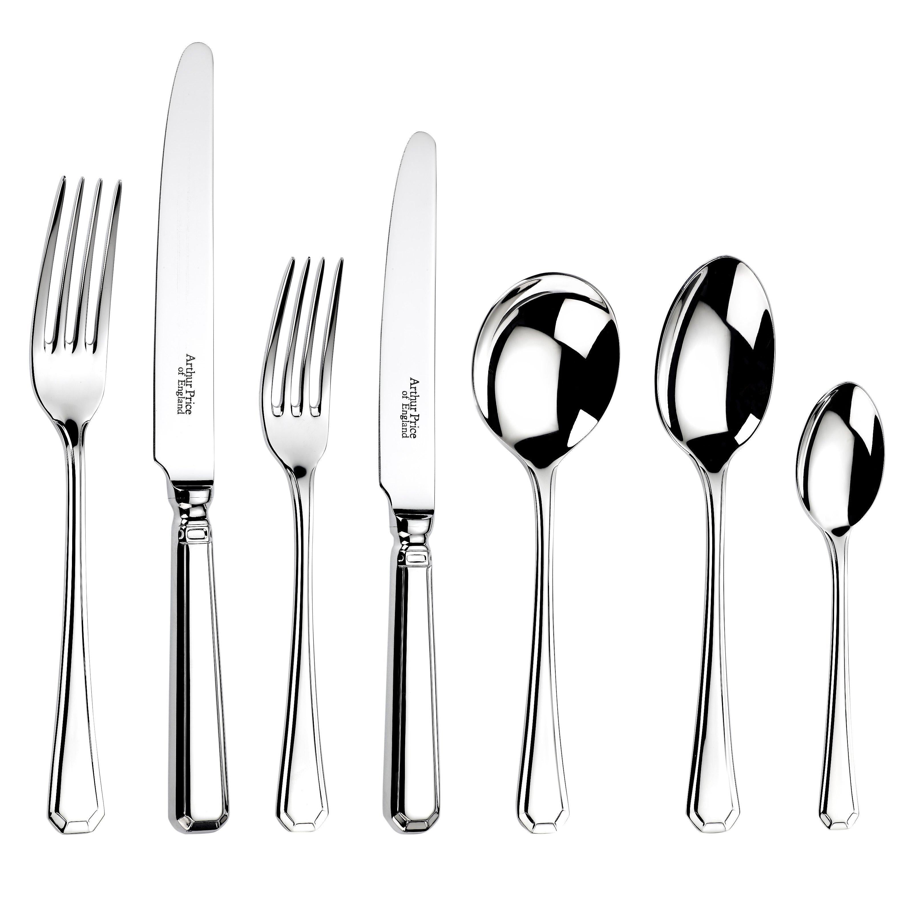 Arthur Price Grecian stainless steel table fork - British product