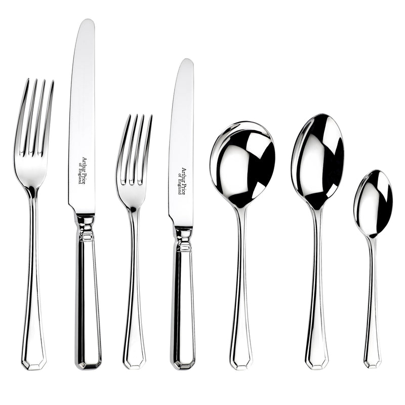 Arthur Price Grecian stainless steel table fork - British product