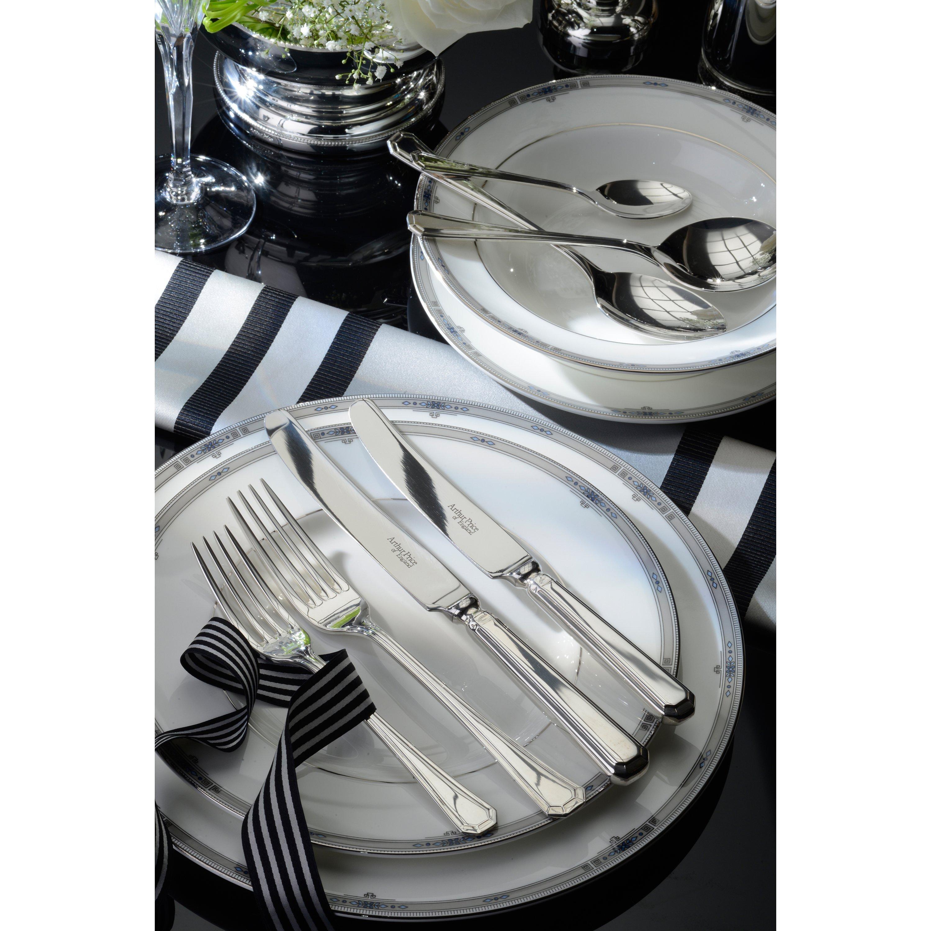 Arthur Price Grecian stainless steel table fork - British product