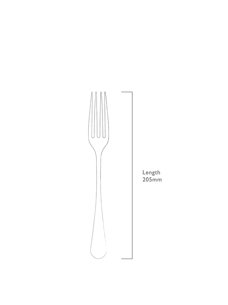 Robert Welch Radford table fork 20.5cm, UK version