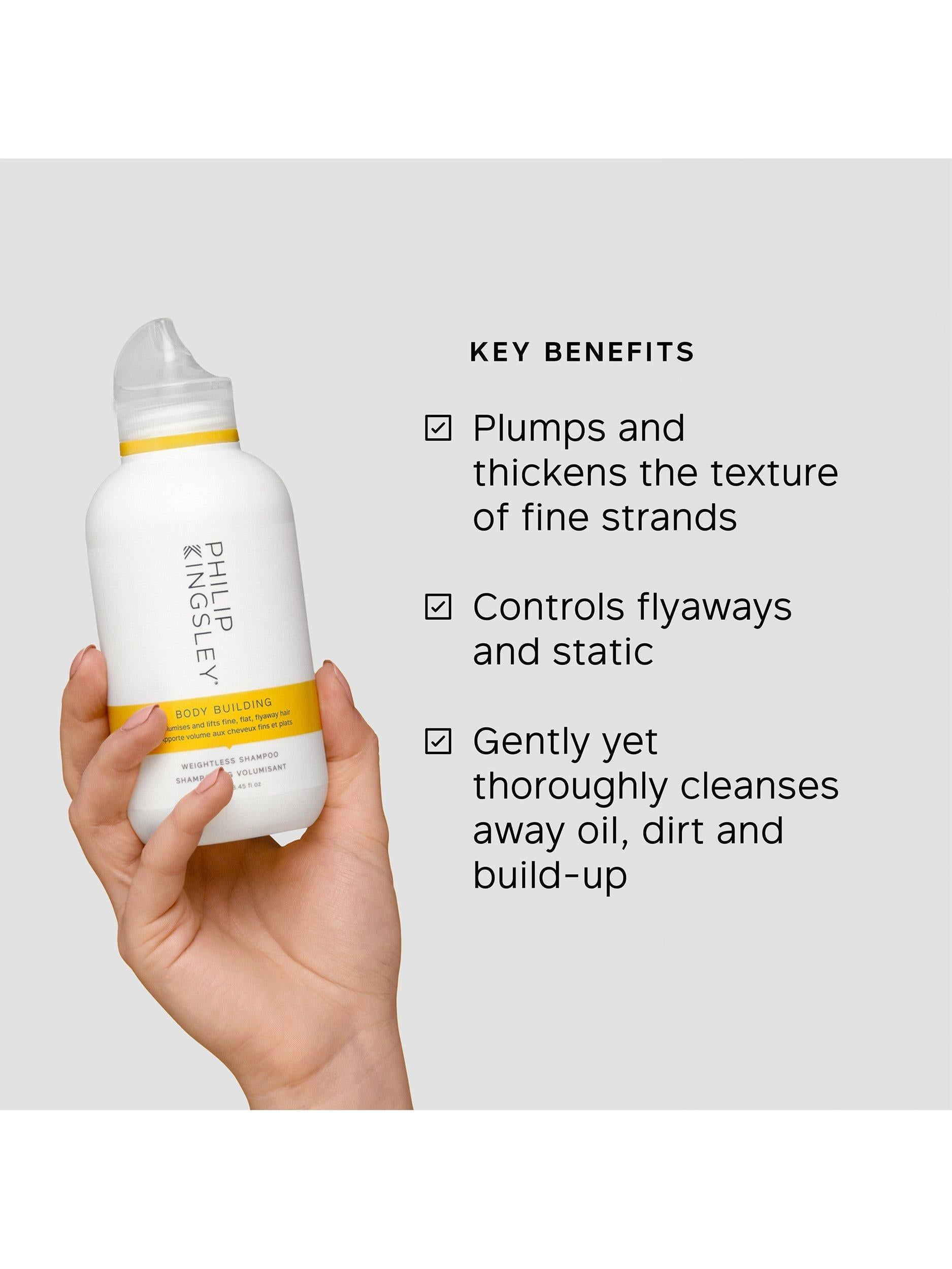 Philip Kingsley body building weightless shampoo 250ml, imported from the UK