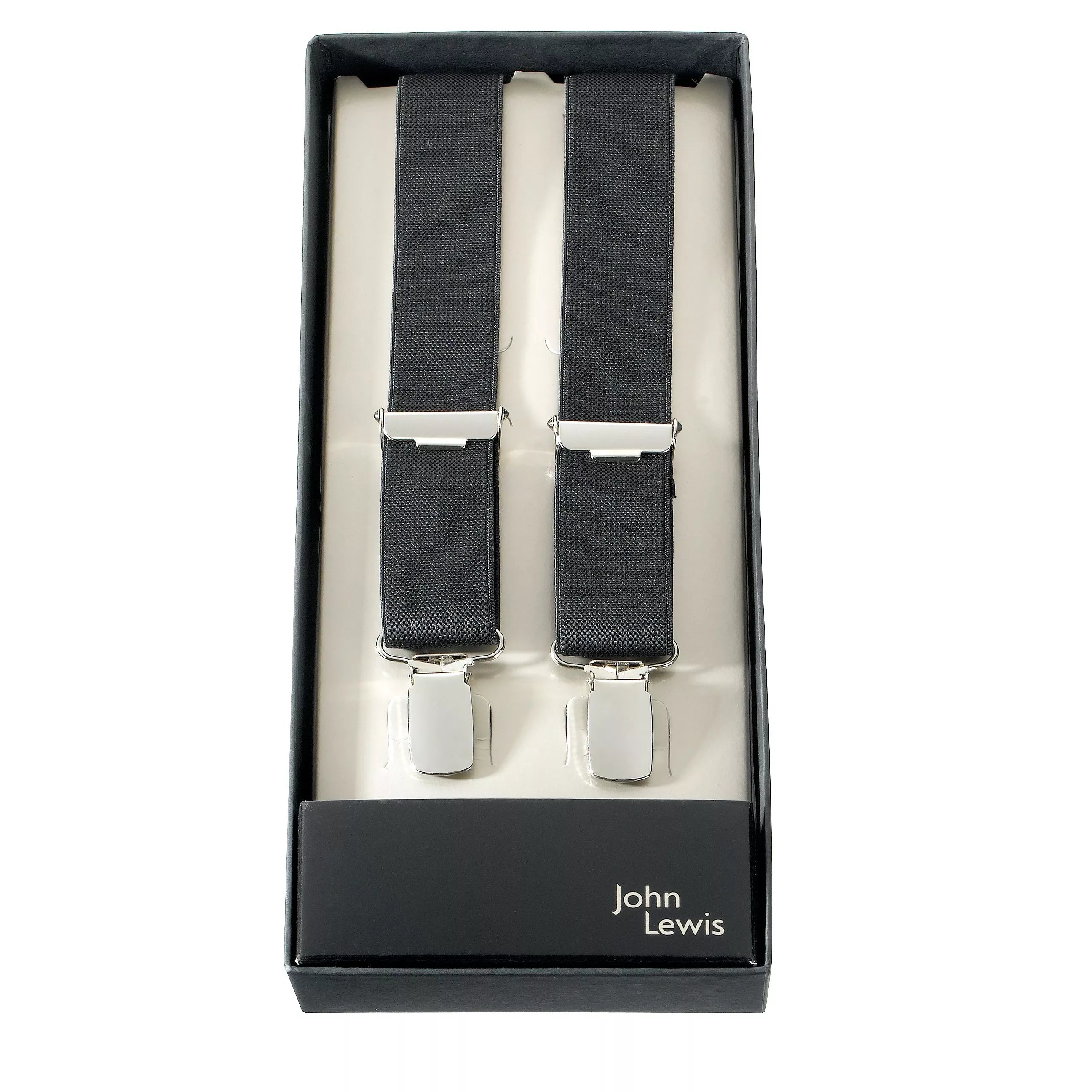 John Lewis narrow clip-on braces one size (British brand)