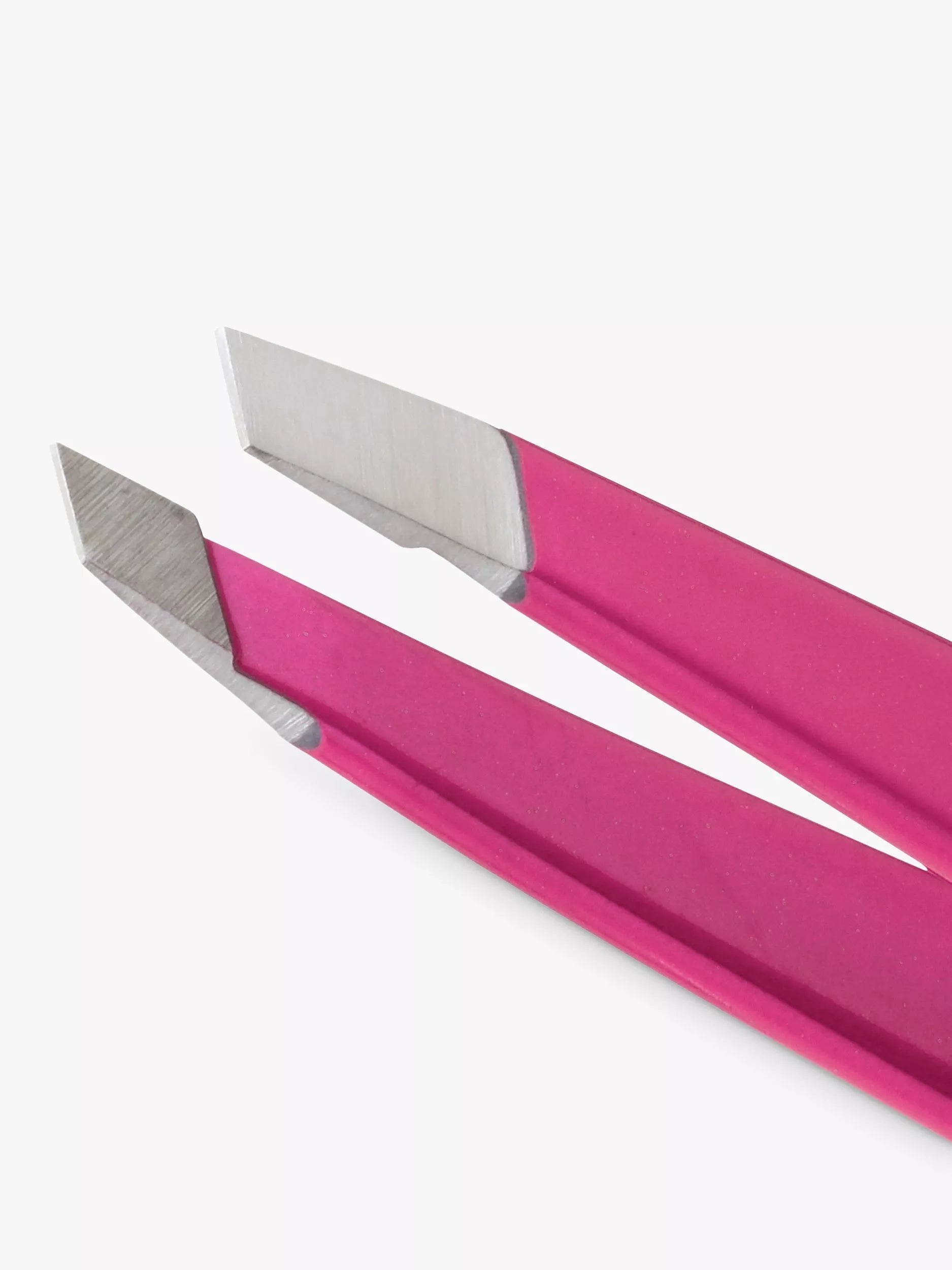 Tweezerman Slant Tweezer Pink, imported from the UK