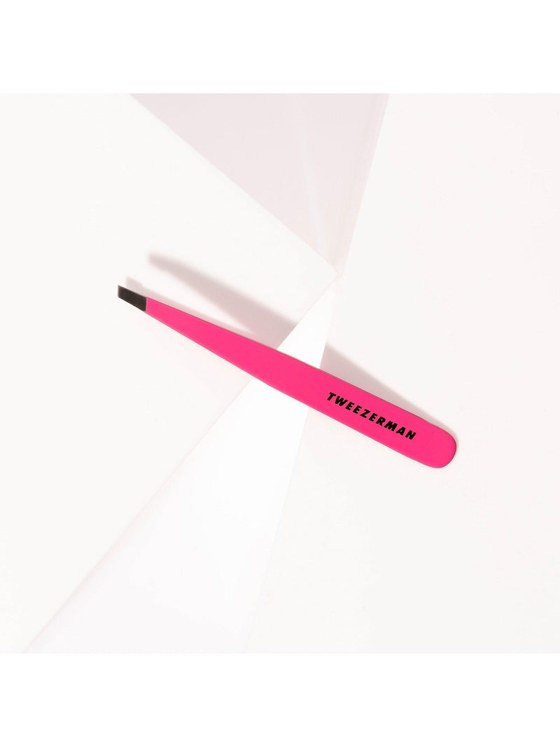 Tweezerman Slant Tweezer Pink, imported from the UK