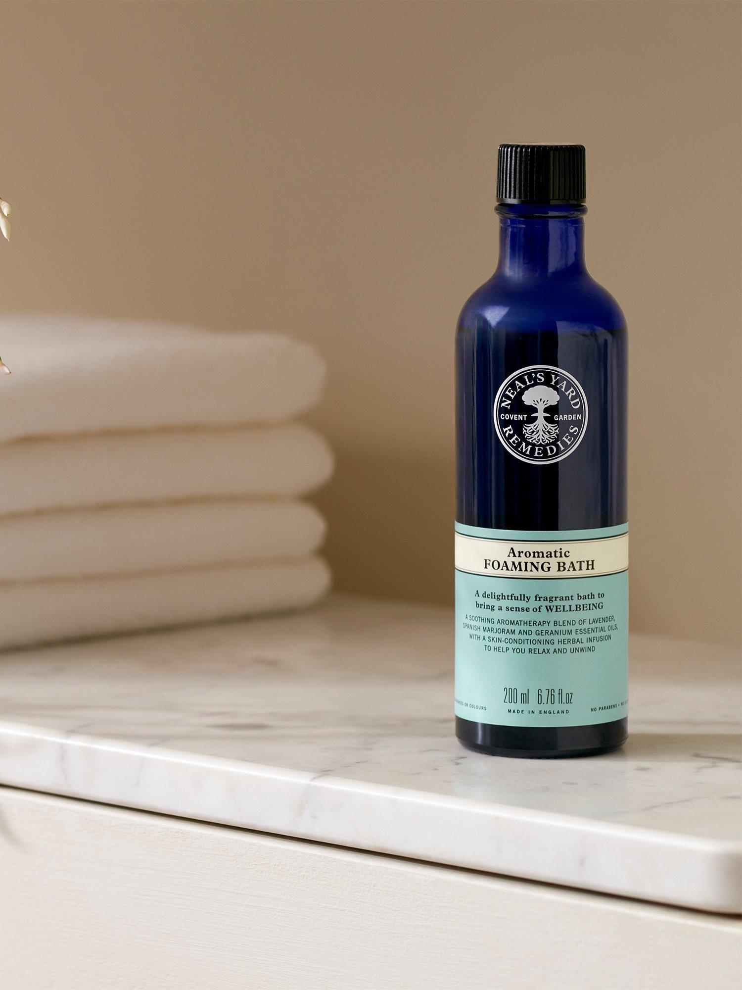 Neal's Yard Remedies aromatic foaming bath 200ml imported from the UK