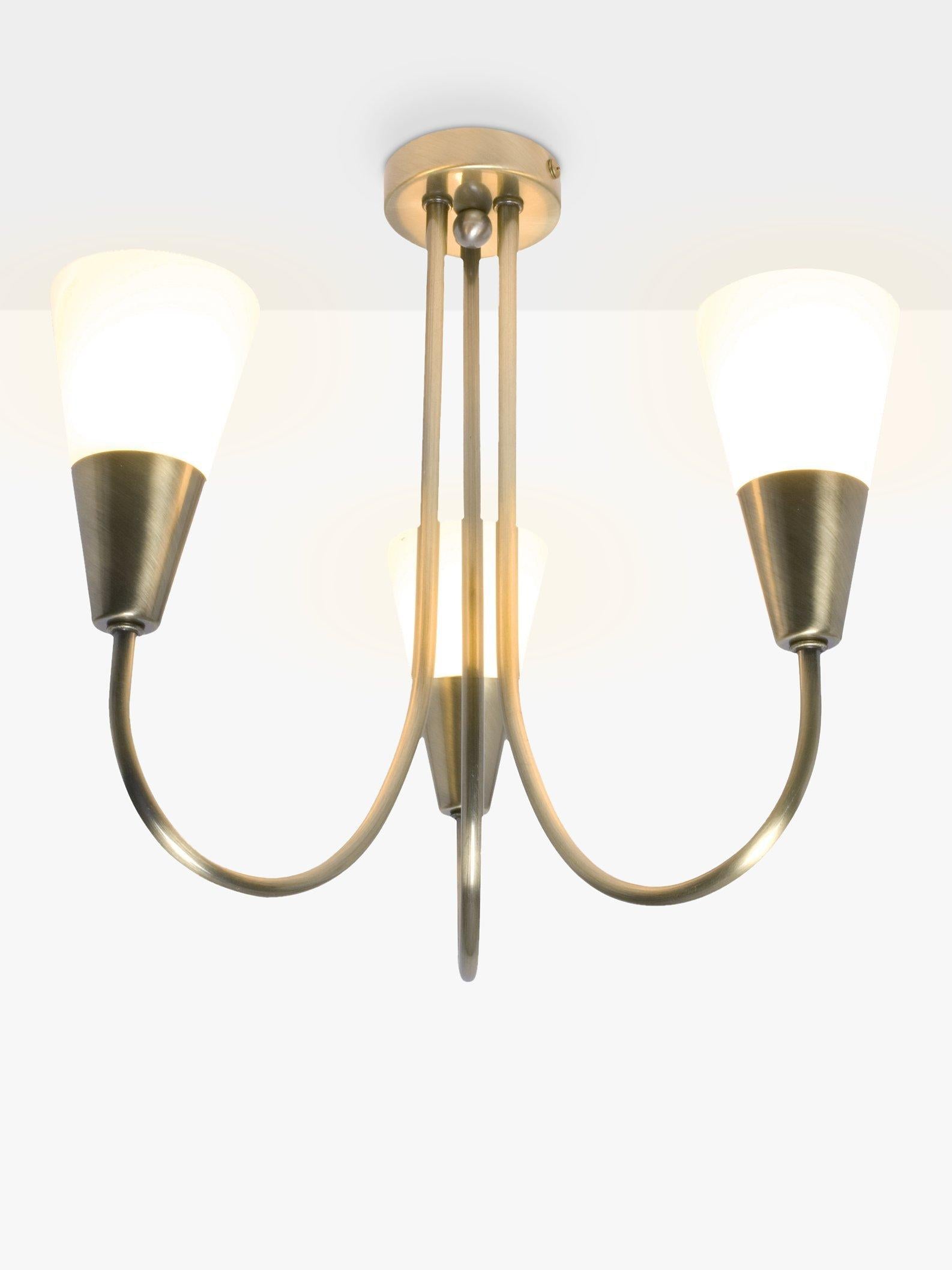 John Lewis Lulu 3 arm ceiling light - British product