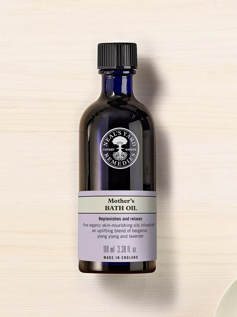 Neal's Yard Remedies organic mother's bath oil 100ml - British product
