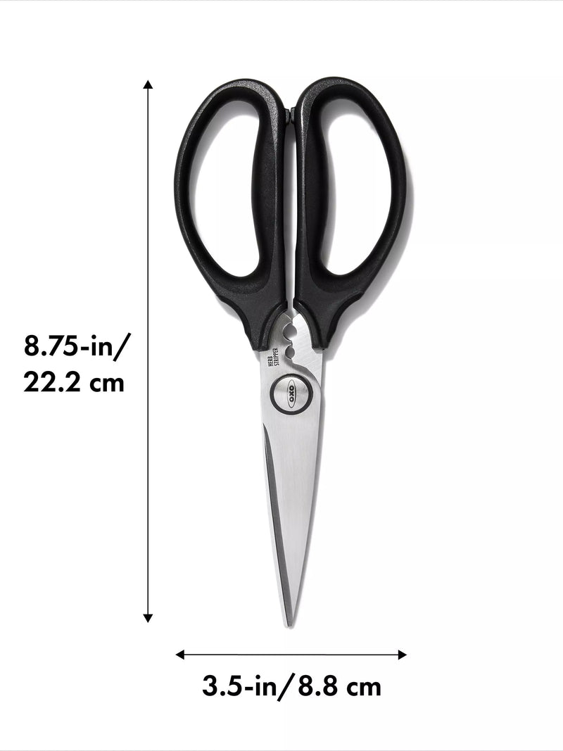 OXO Good Grips kitchen and herb scissors, imported from the UK