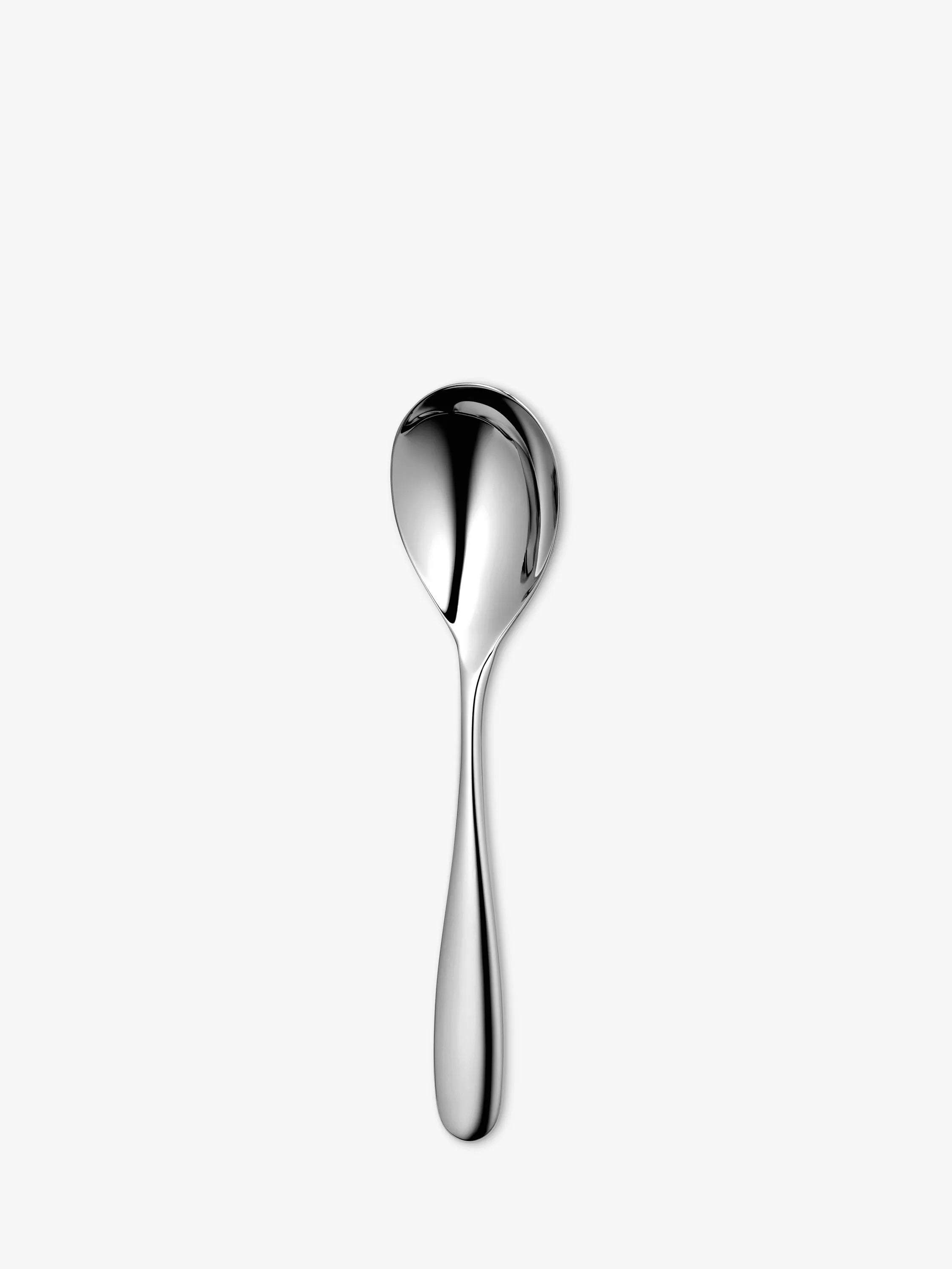Robert Welch Stanton Bright stainless steel soup spoon - British product