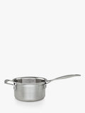 Le Creuset 3-ply stainless steel lidded saucepan, UK version
