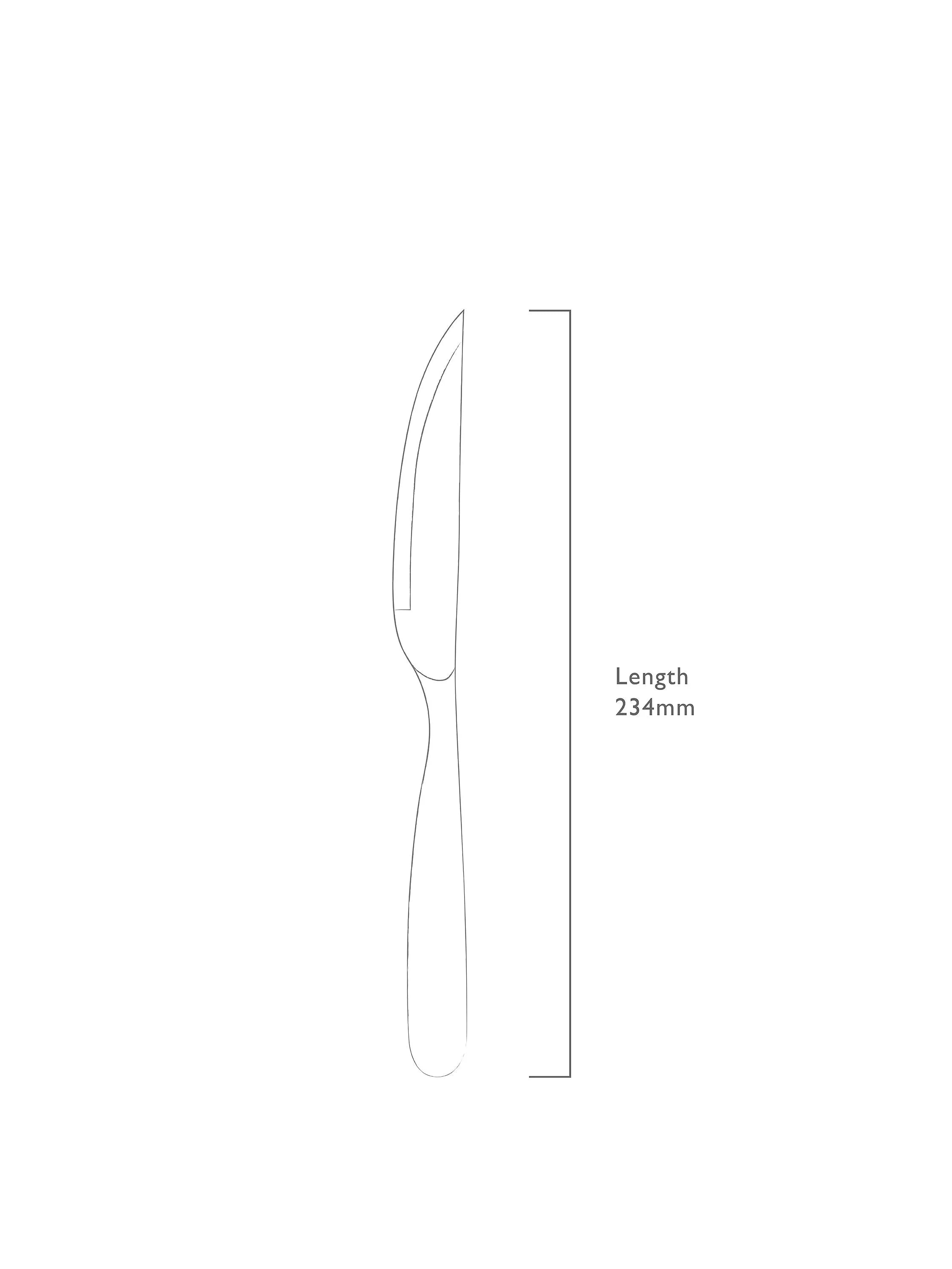 Robert Welch Stanton steak knives 4-piece set stainless steel, UK version
