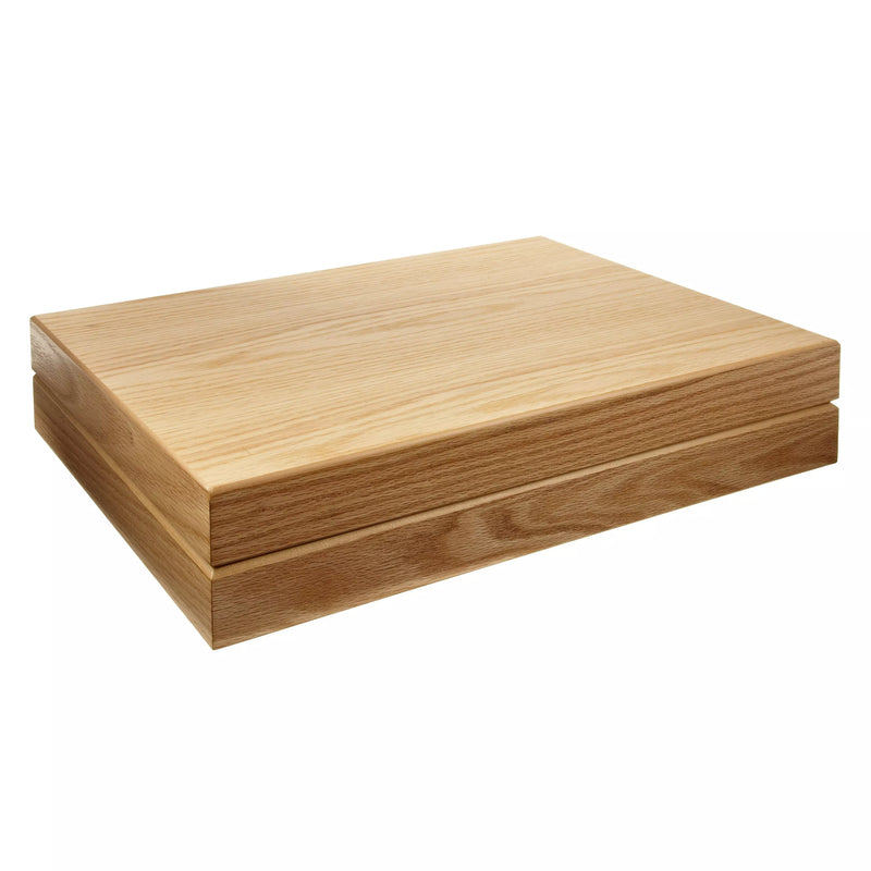 Arthur Price empty cutlery canteen oak veneer 88 pieces (British brand)