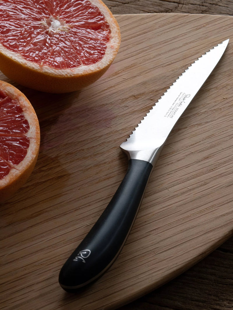 Robert Welch signature serrated utility knife 12cm, imported from the UK