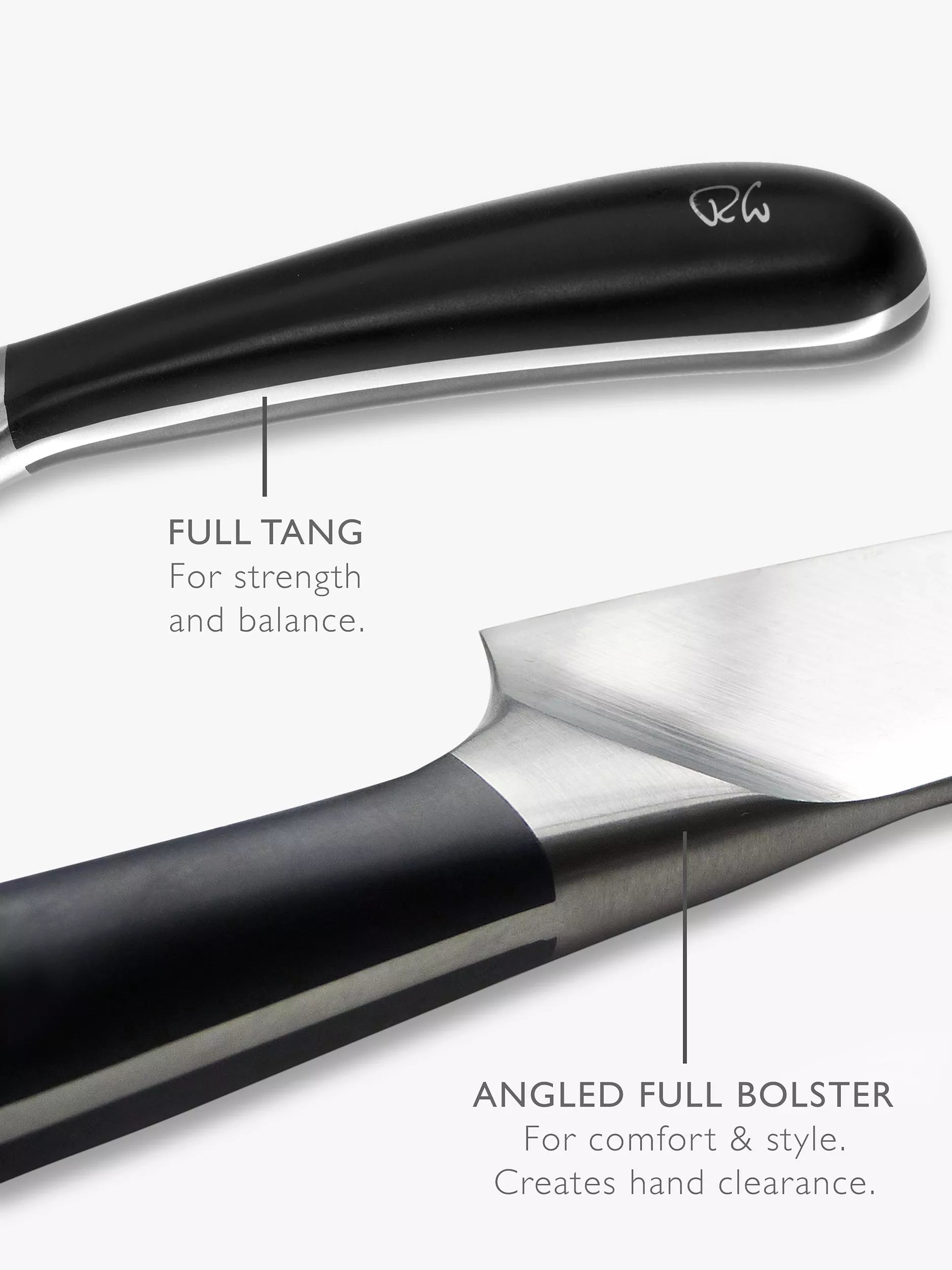 Robert Welch signature serrated utility knife 12cm, imported from the UK