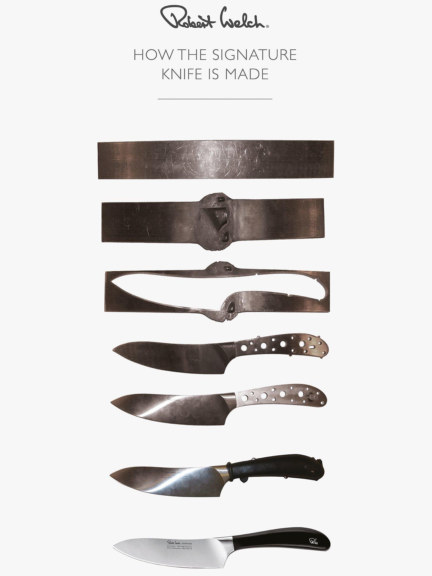 Robert Welch cook's knife 18cm, imported from the UK