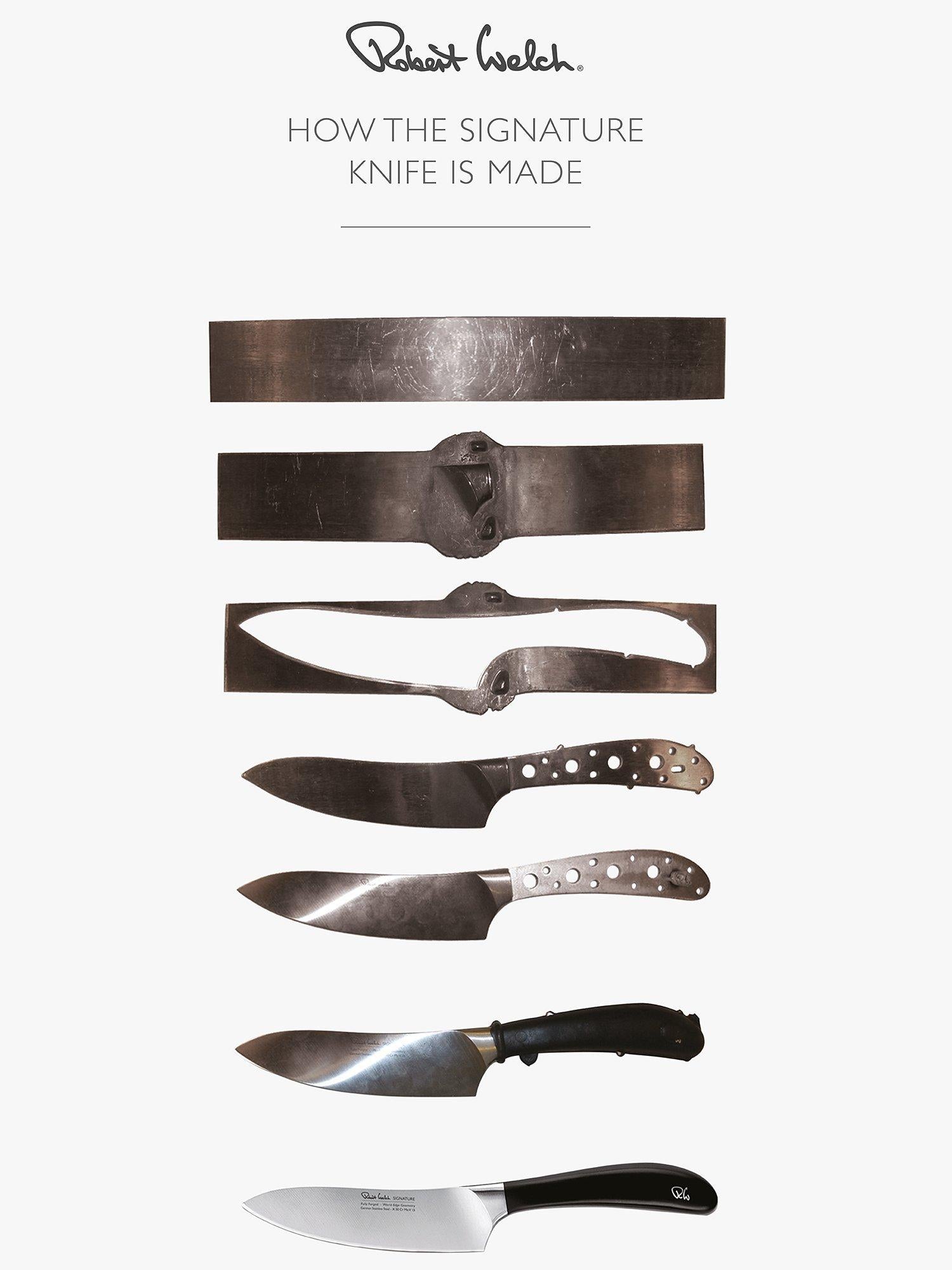 Robert Welch Signature Santoku knife 17cm - British product