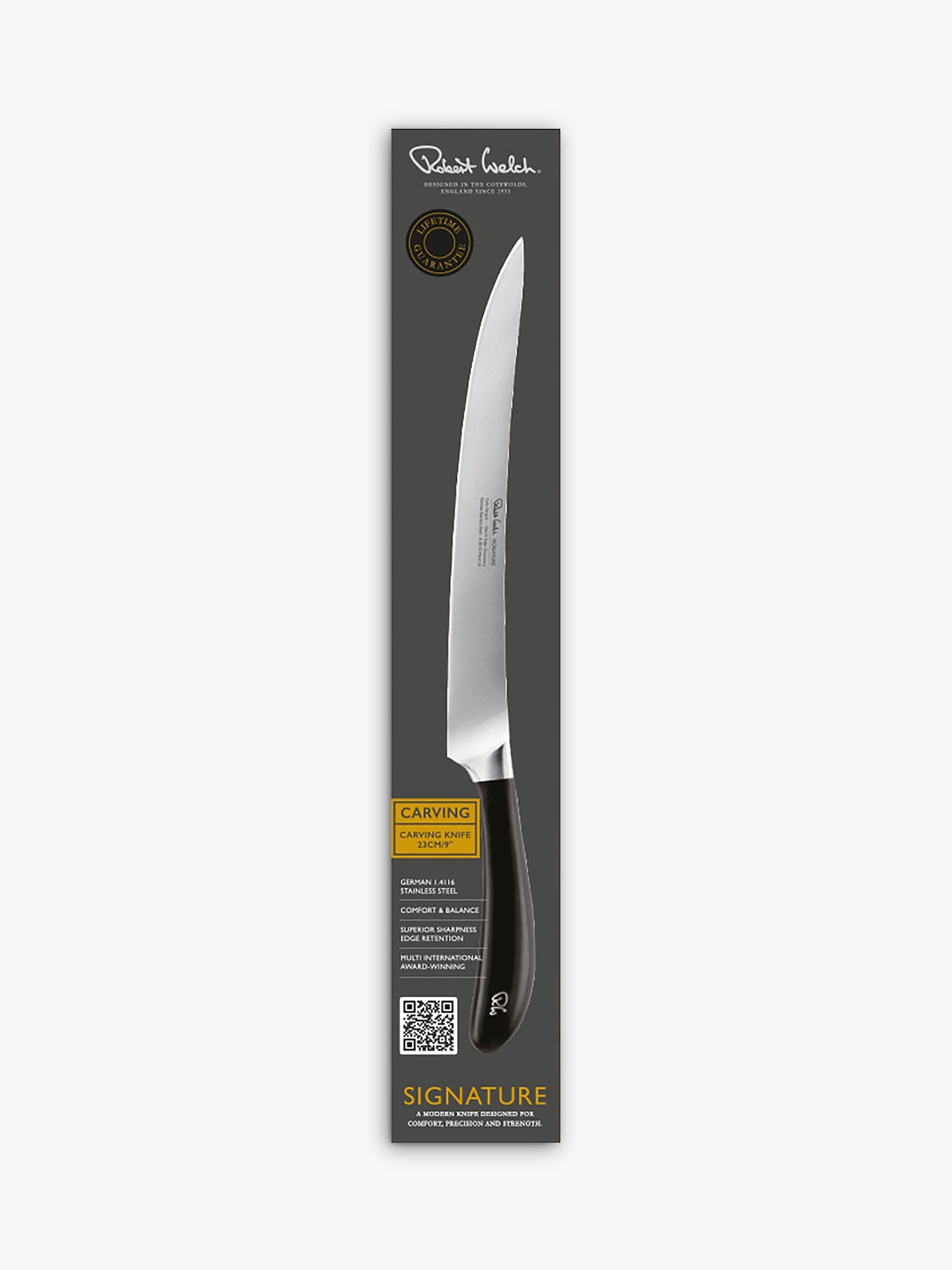 Robert Welch Signature carving knife 23cm, UK version