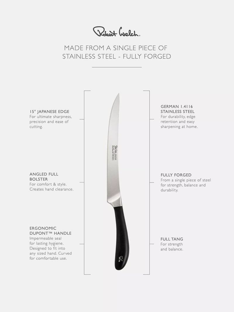Robert Welch Signature carving knife 23cm, UK version