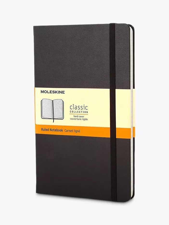 Moleskine Large Hard Cover Ruled Notebook