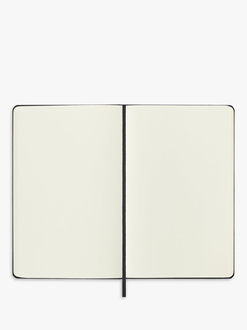 Moleskine large plain hard cover notebook 240 pages - British product
