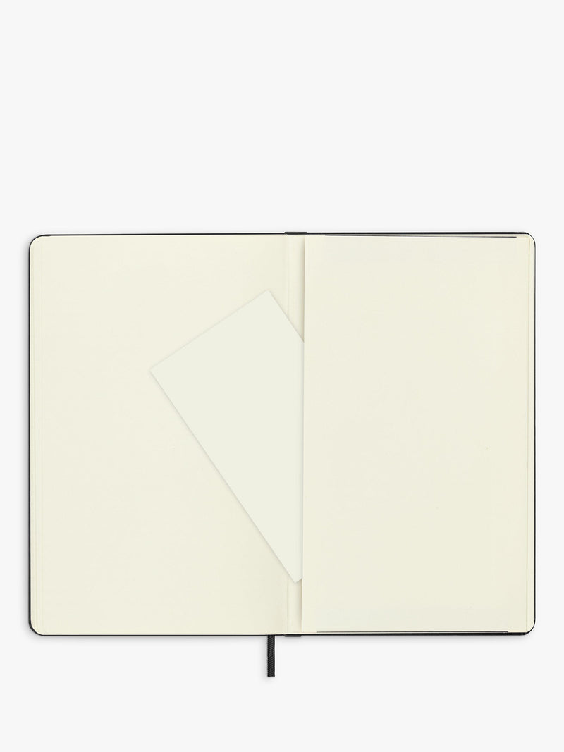 Moleskine large plain hard cover notebook 240 pages - British product