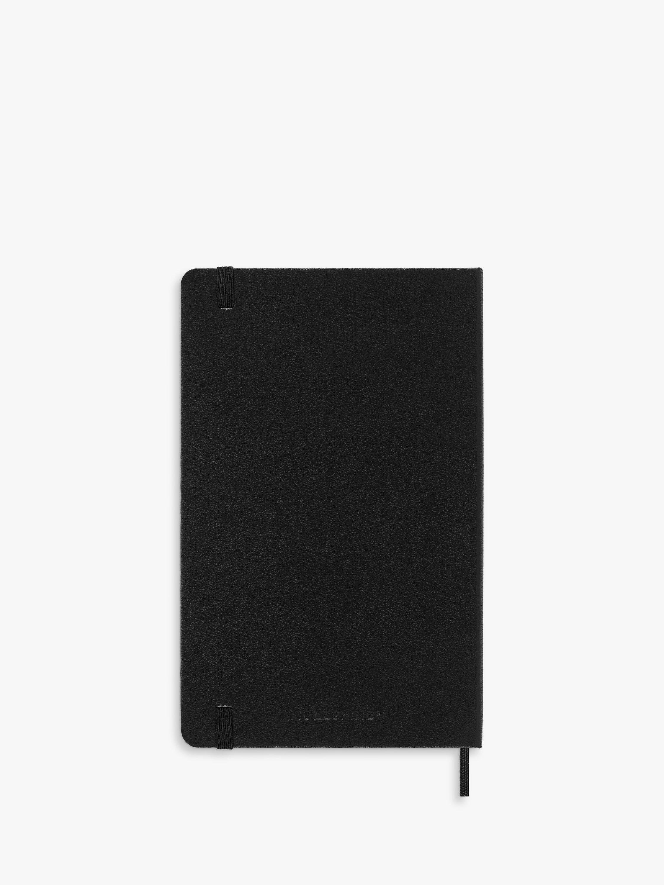 Moleskine large plain hard cover notebook 240 pages - British product