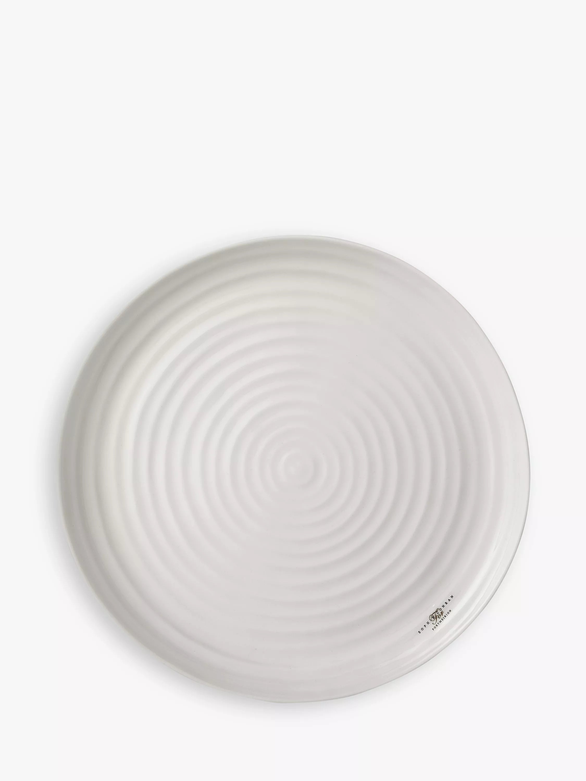 Sophie Conran for Portmeirion porcelain platter white 30.5cm, imported from the UK