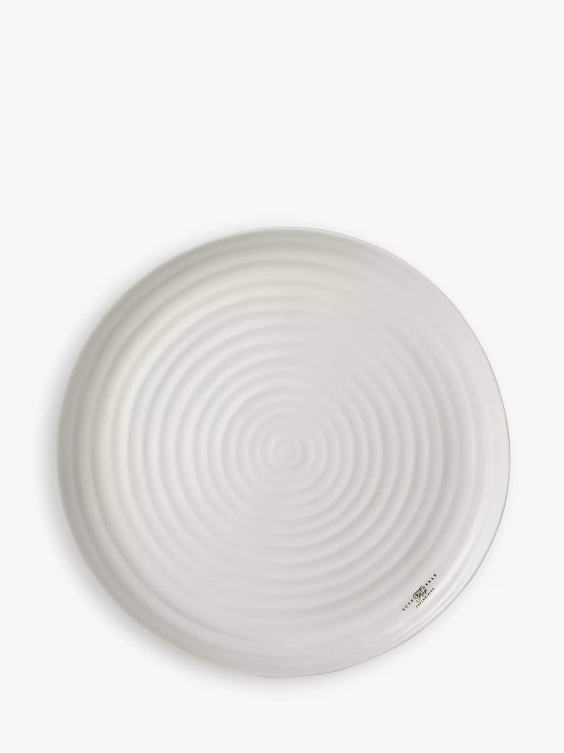 Sophie Conran for Portmeirion porcelain platter white 30.5cm, imported from the UK