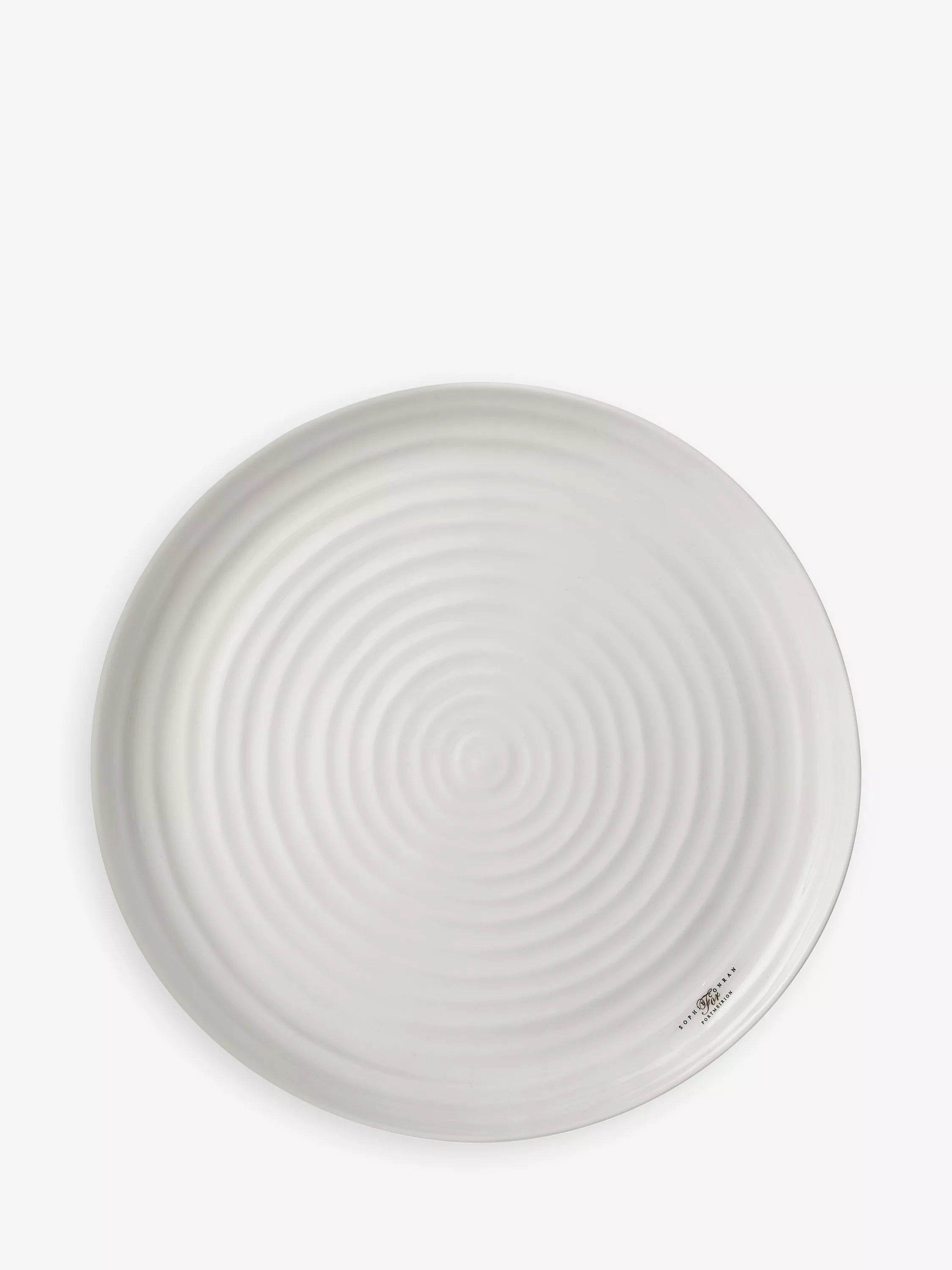 Sophie Conran for Portmeirion porcelain platter white 30.5cm, imported from the UK