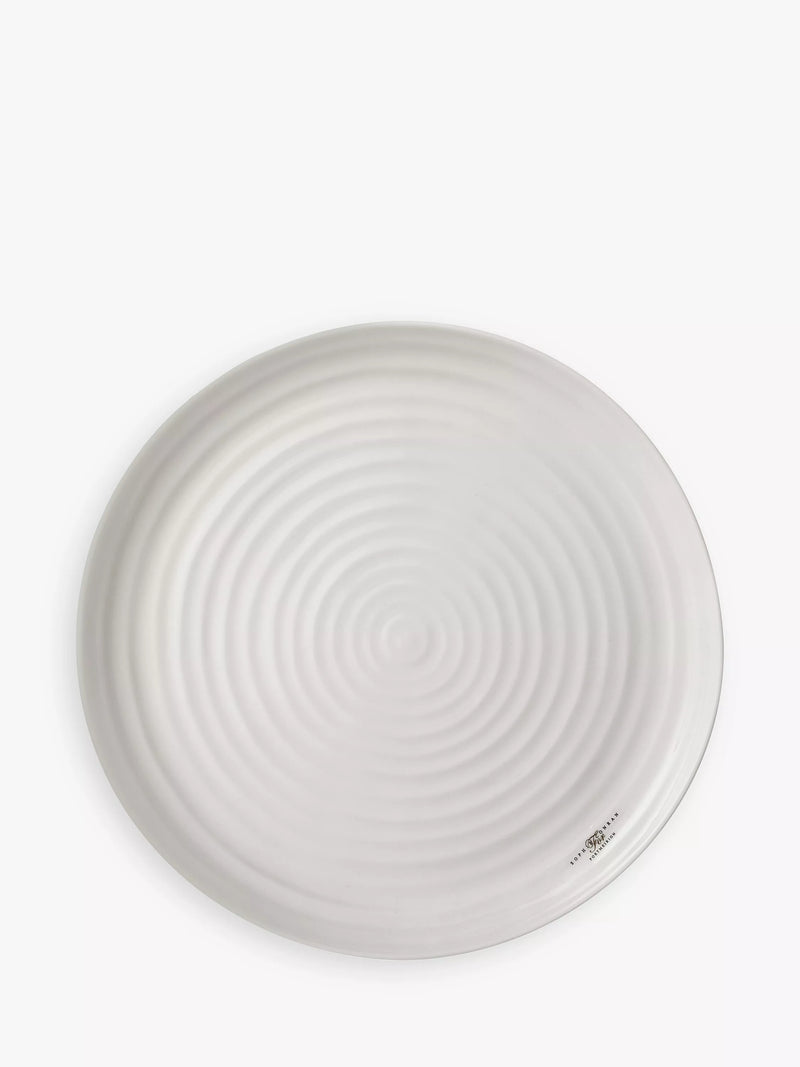 Sophie Conran for Portmeirion porcelain platter white 30.5cm, imported from the UK