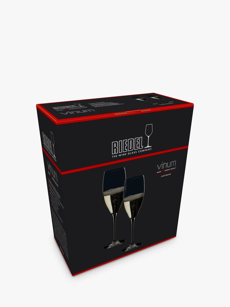 RIEDEL Vinum Cuvee Prestige wine glasses 230ml set of 2, UK version