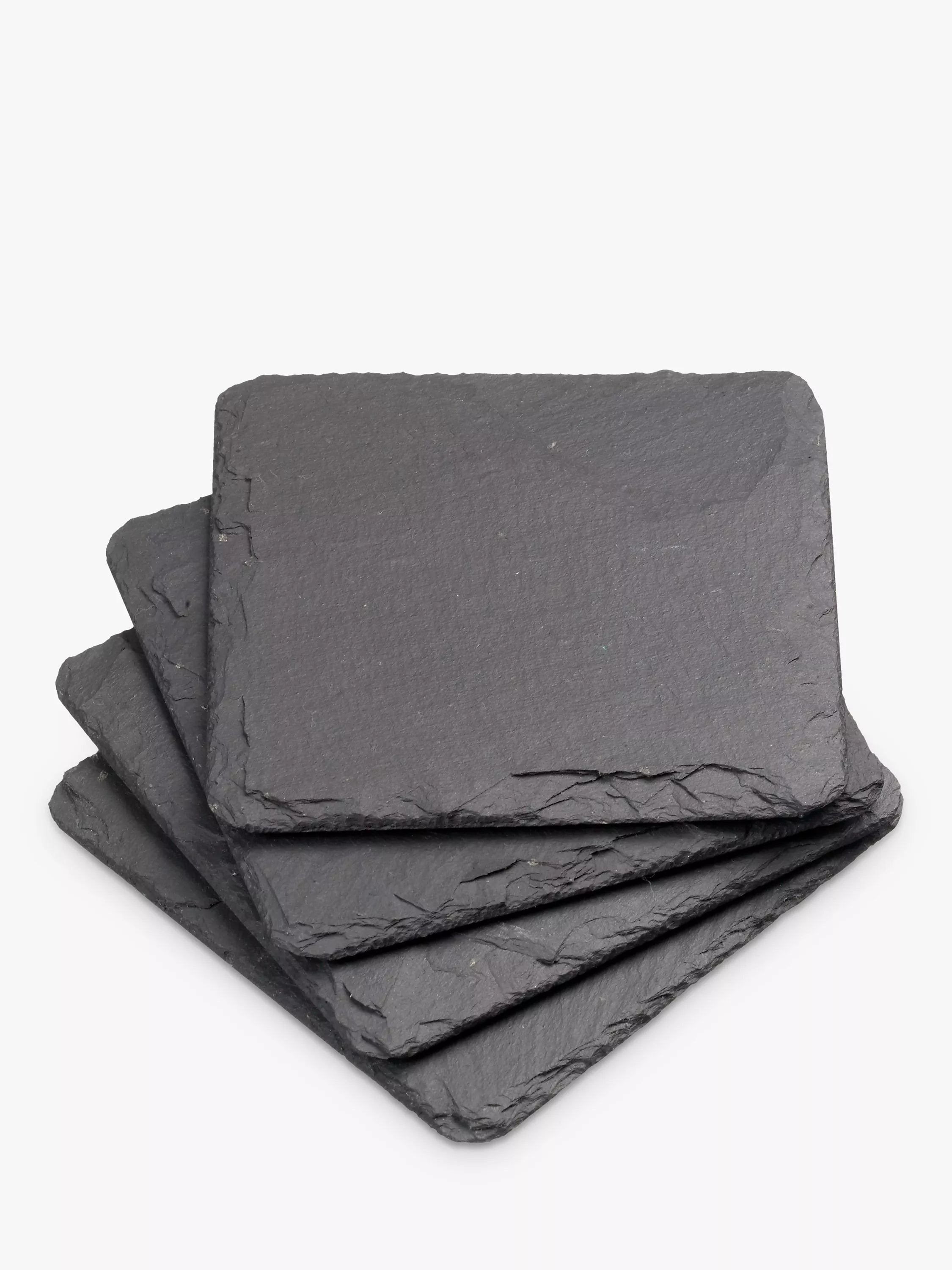 Selbrae House black slate coasters set of 4 - British product
