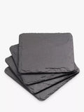 Selbrae House black slate coasters set of 4 - British product